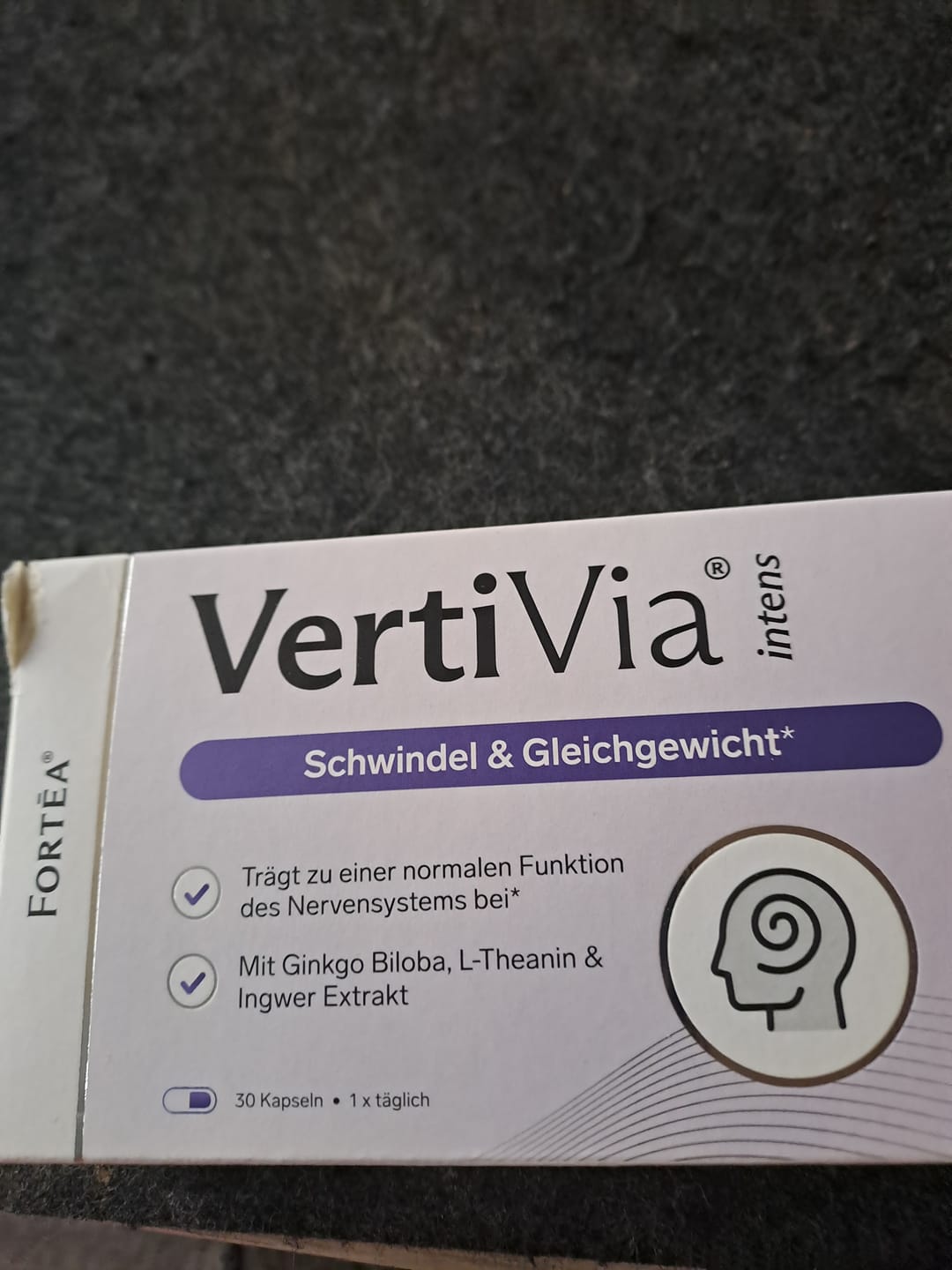 Customer photo review of VertiVia® intens – Schwindel & Gleichgewicht