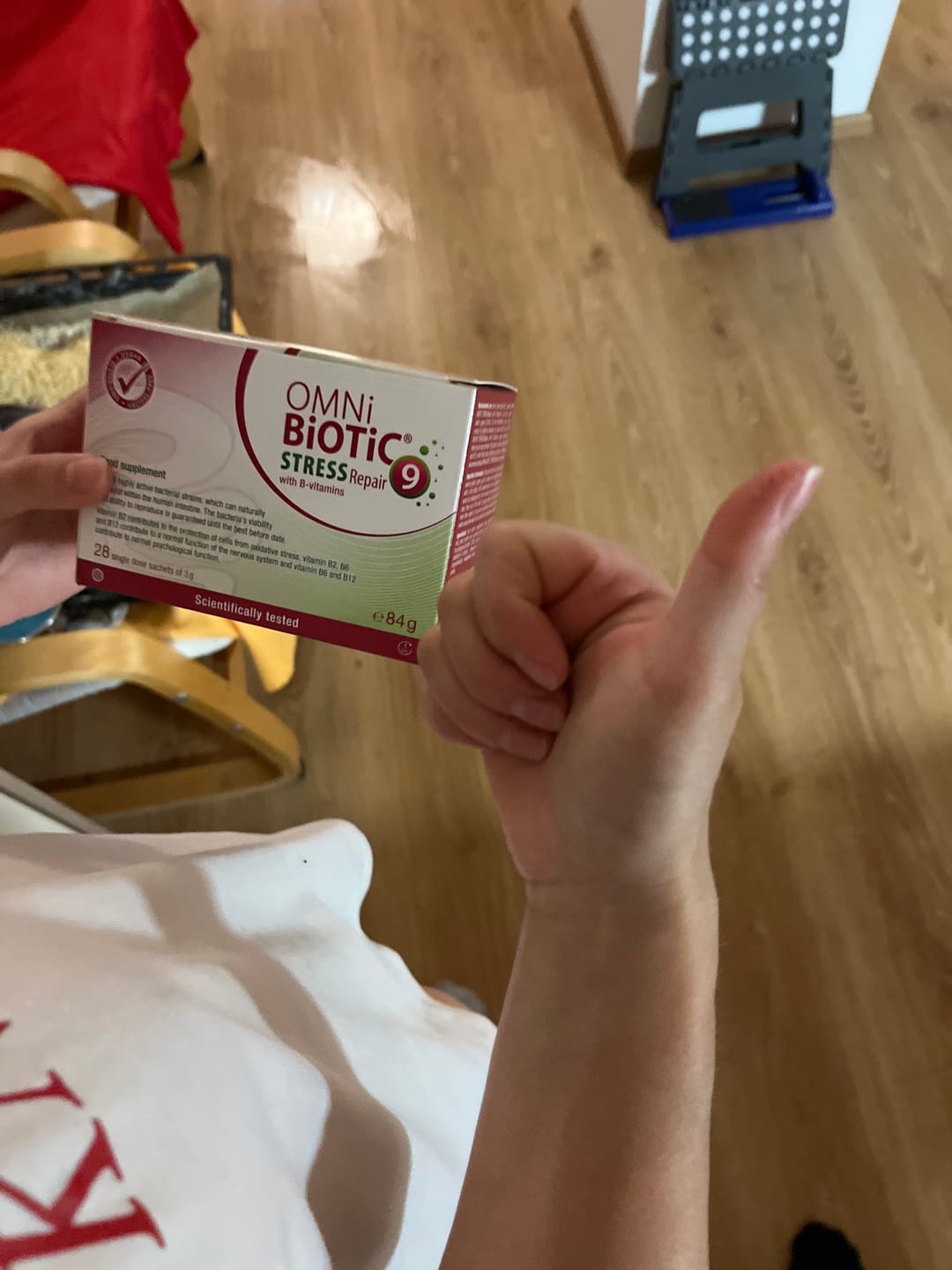 Customer photo review of OMNi-BiOTiC® Stress Repair mit B-Vitaminen