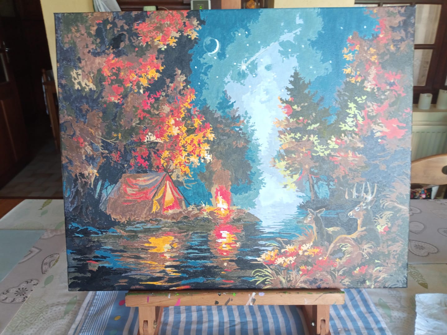 Customer photo review of Barque sur un Lac de Montagne