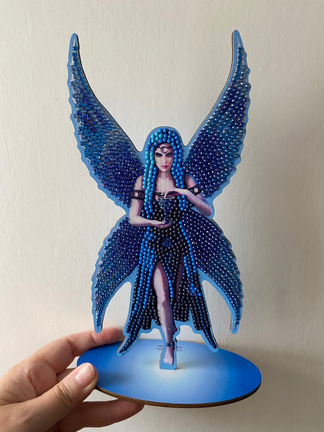 Customer photo review of "Enchantment" by Anne Stokes Crystal Art Buddies XL