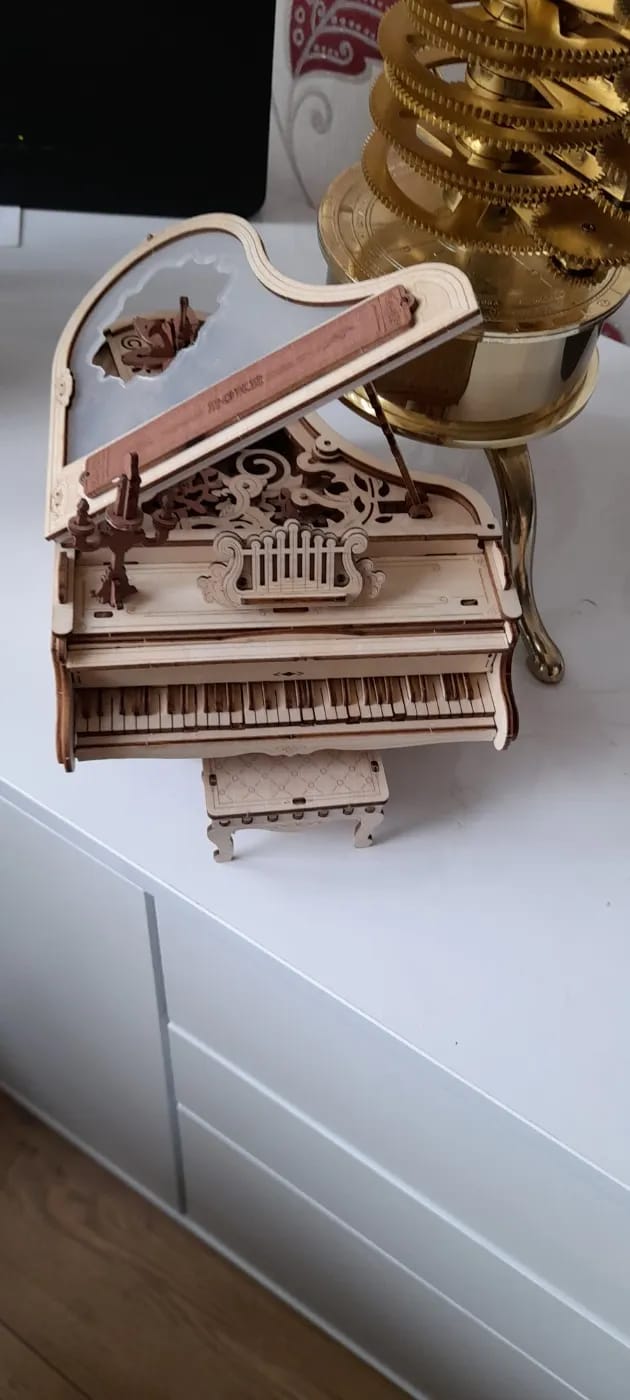 Customer photo review of Puzzle 3D Piano magique