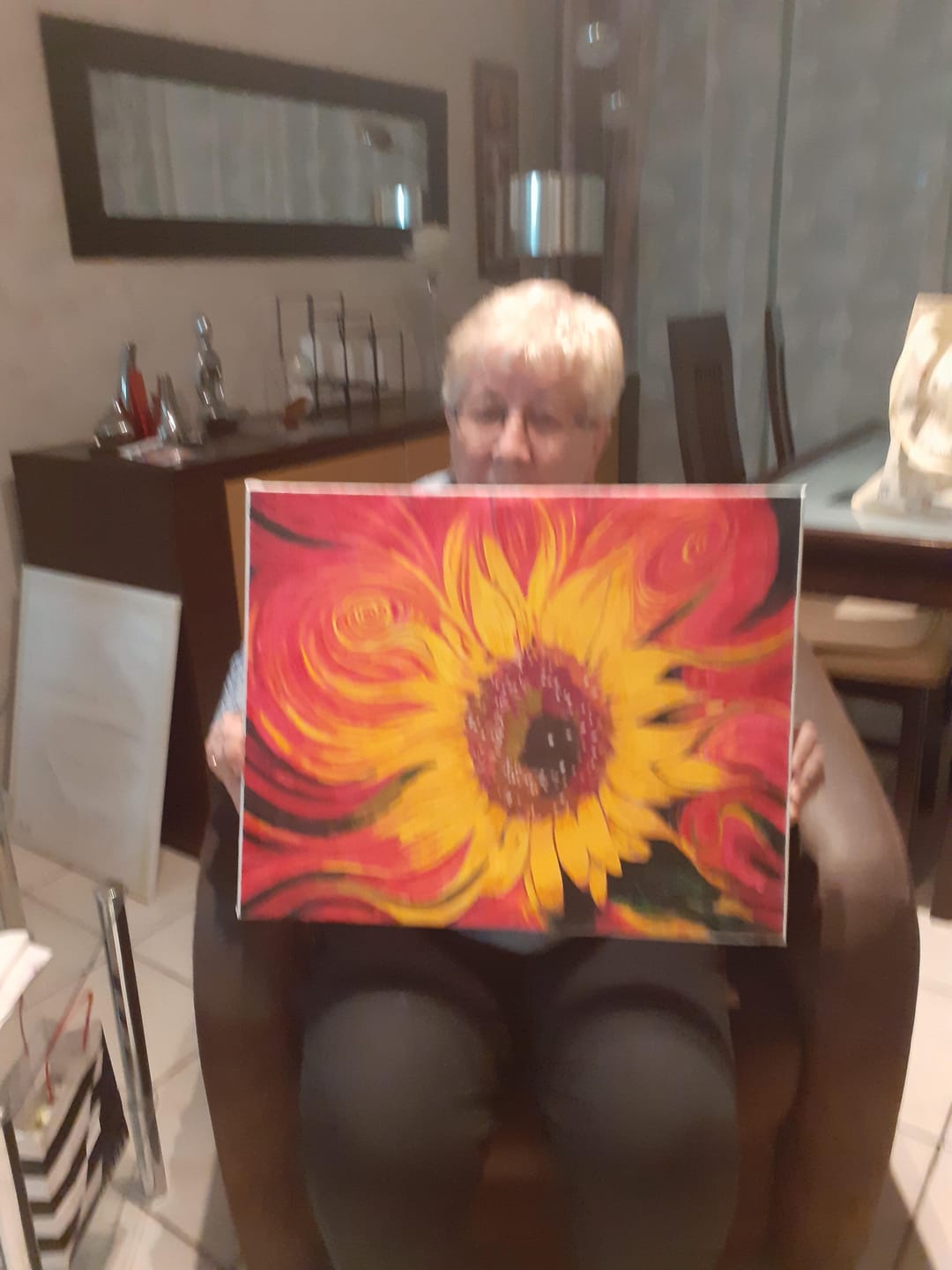 Customer photo review of Tournesol artistique