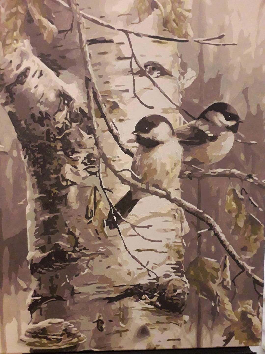 Customer photo review of Petits Oiseaux sur une Branche