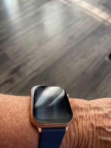 Customer photo review of Protector de pantalla para reloj inteligente Health Smartwatch 3