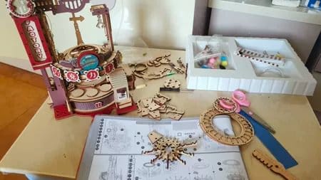 Customer photo review of Puzzle 3D Usine de Chocolat Marbre