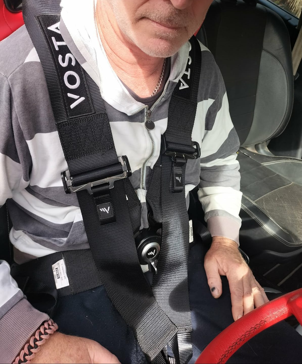 Customer photo review of VOSTA 4 Point Harness - Black