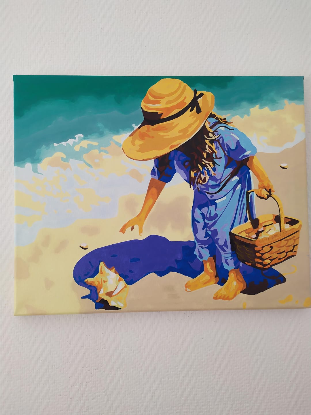 Customer photo review of Petite Fille à la Plage