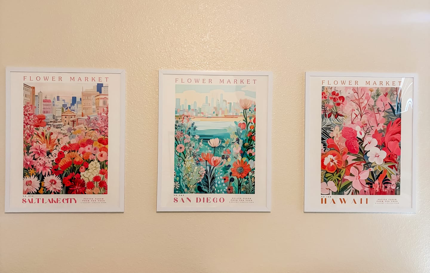 Customer photo review of San Diego Flower Poster