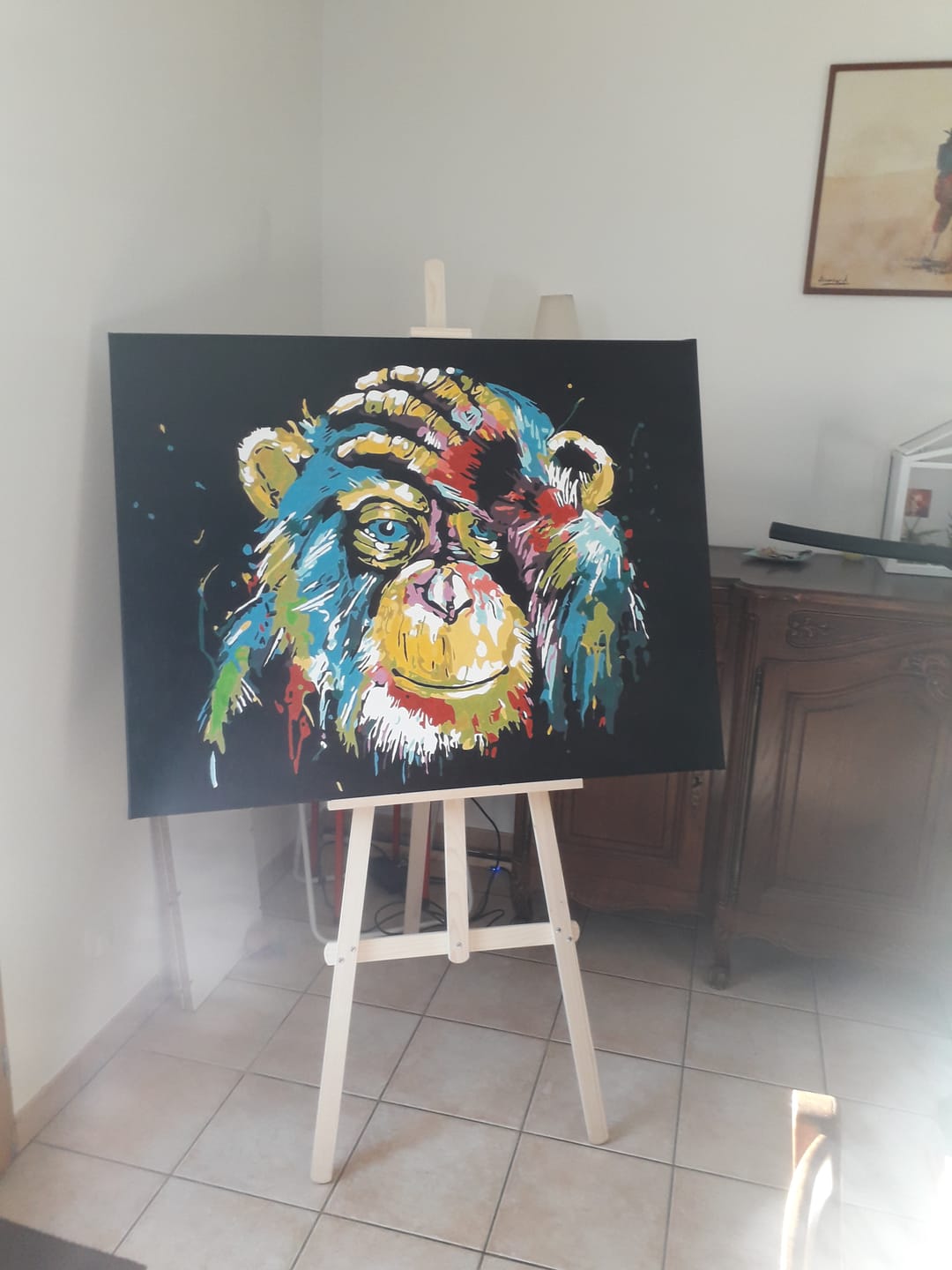 Customer photo review of Babouin Pop Art