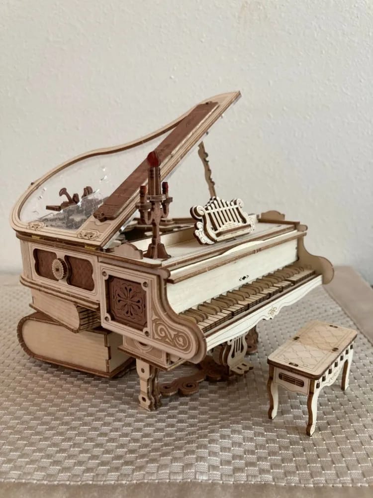 Customer photo review of Puzzle 3D Piano magique