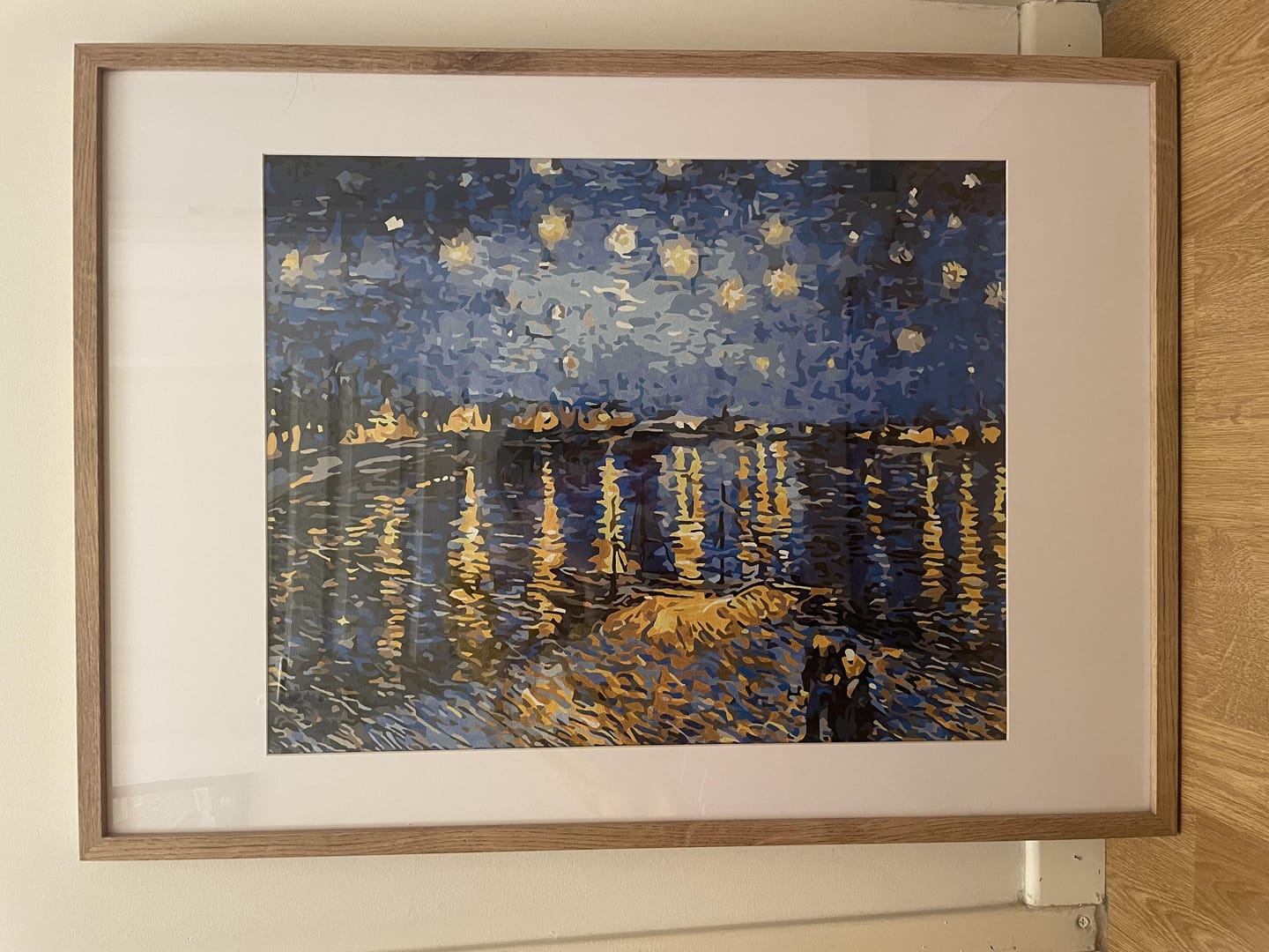 Customer photo review of Van Gogh Nuit Etoilée sur le Rhône