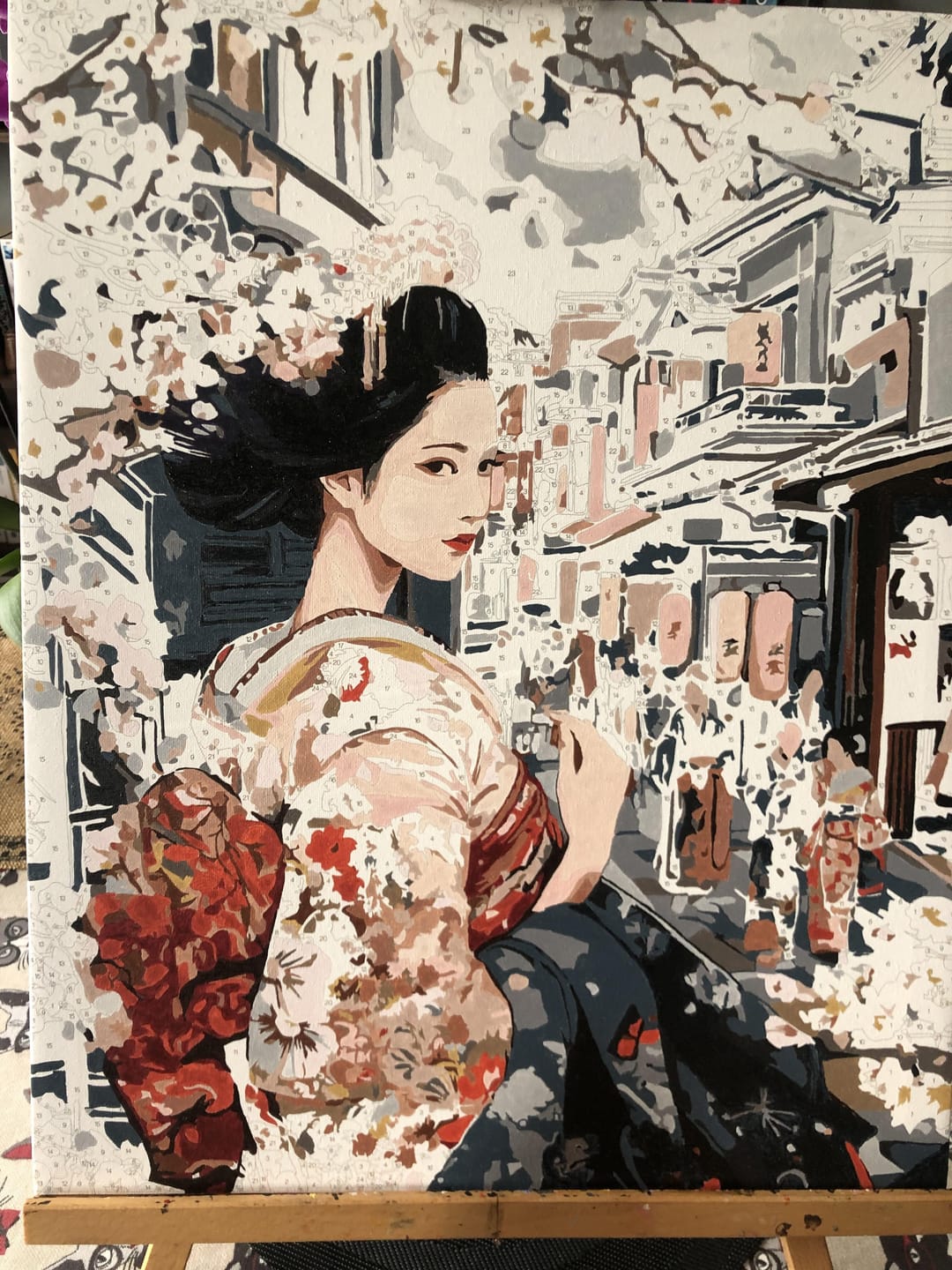 Customer photo review of Geisha dans une Rue Vintage