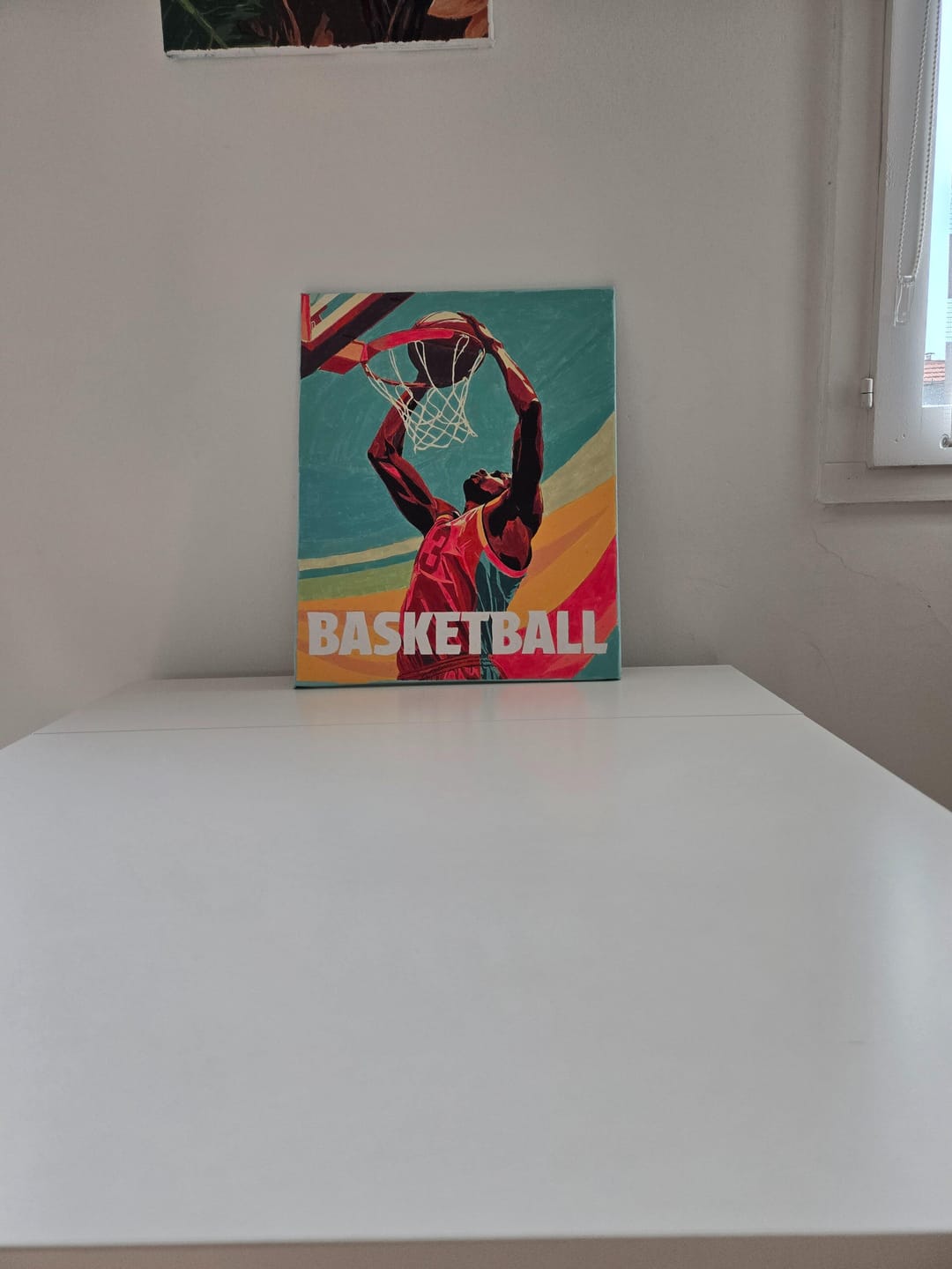 Customer photo review of Affiche sportive Basket