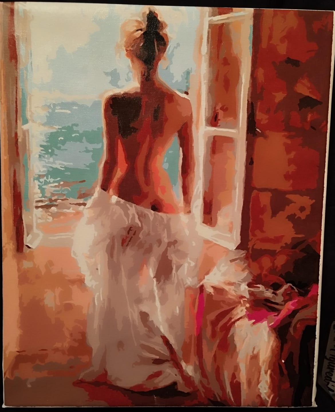 Customer photo review of Femme dénudée et grand Soleil