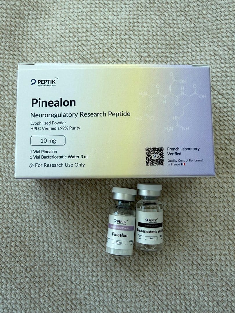 Customer photo review of Pinealon Lyophilized Vial + Sterile Water