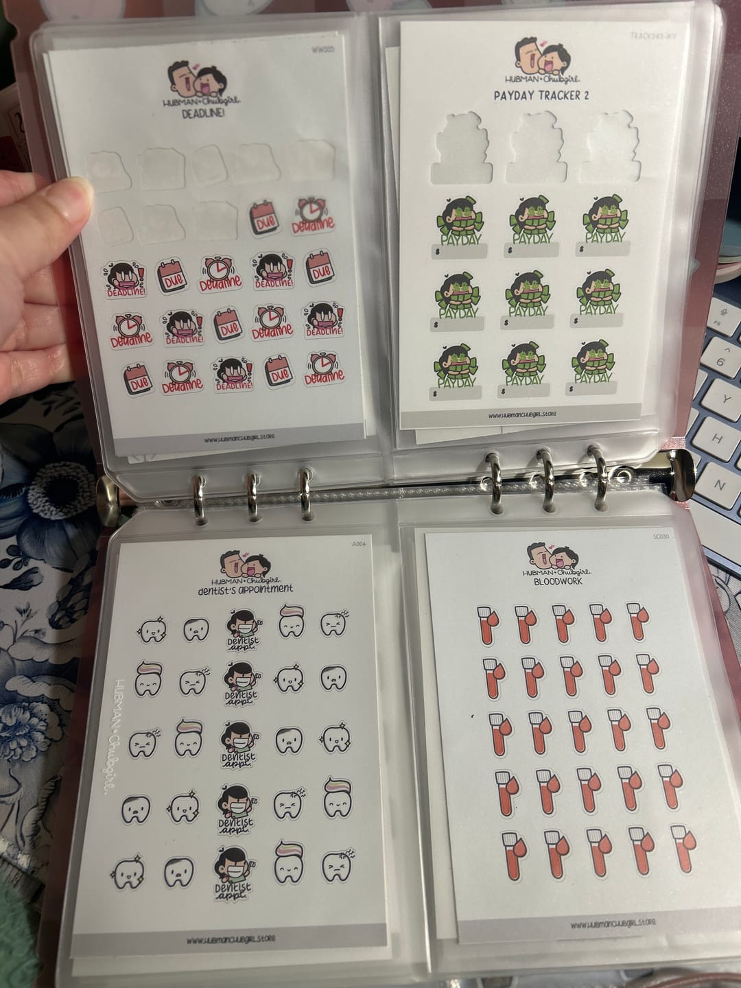Customer photo review of Small Storage Pockets