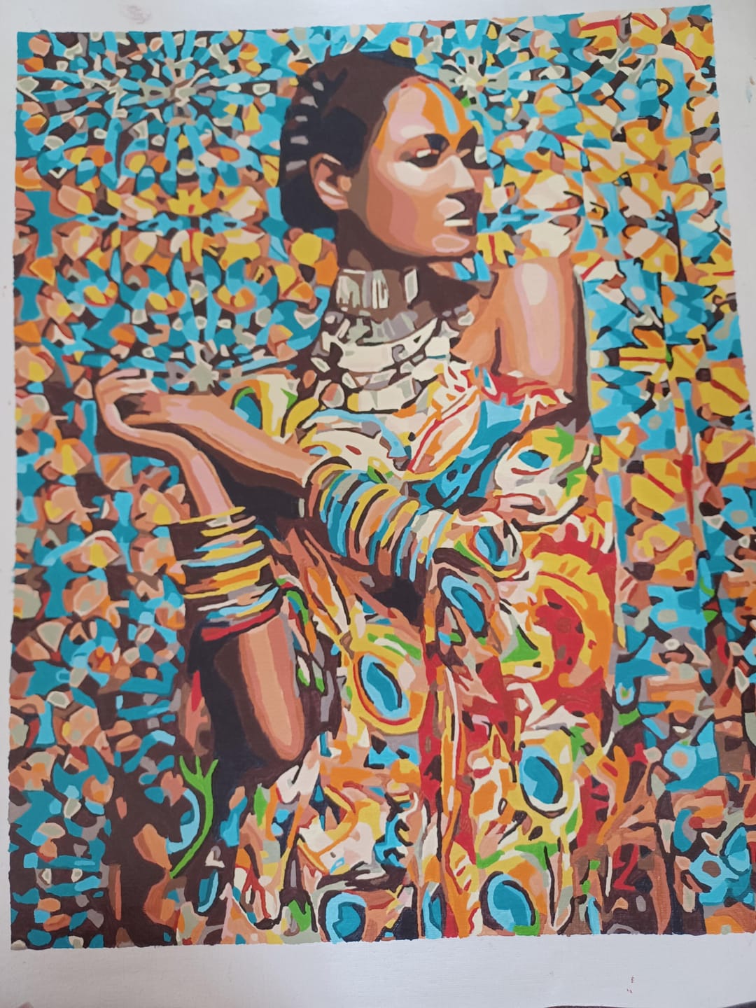 Customer photo review of Femme en Habits traditionnels