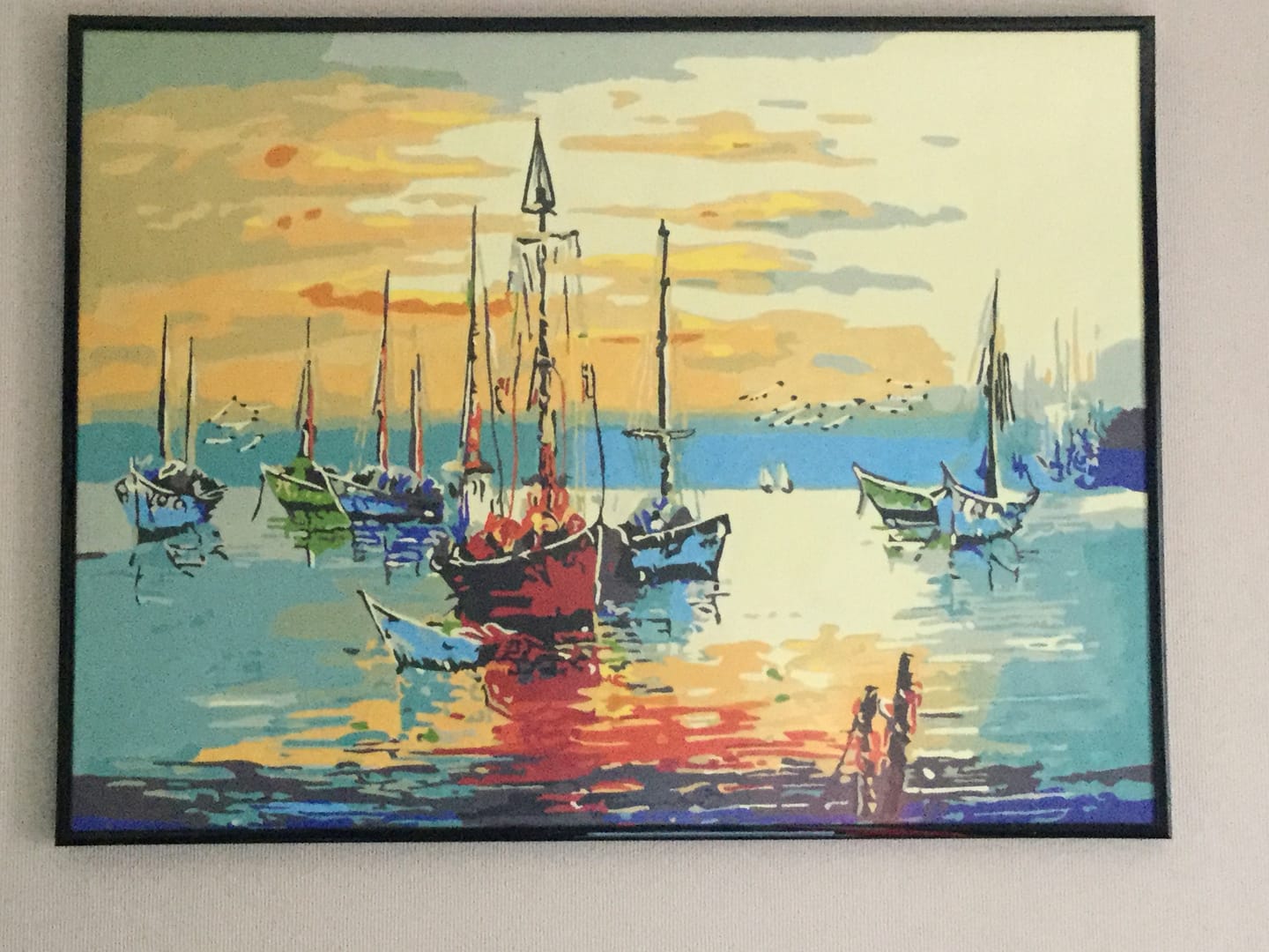 Customer photo review of Voiliers au port