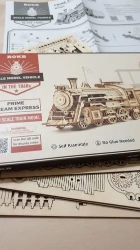 Customer photo review of Puzzle 3D Express à Vapeur Prime