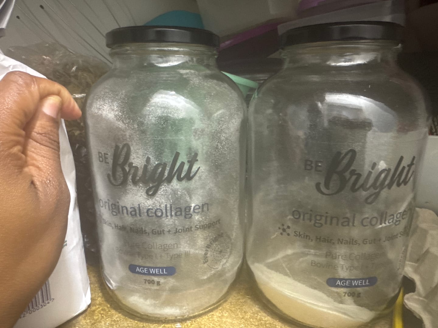 Customer photo review of ORIGINAL COLLAGEN 700g JAR