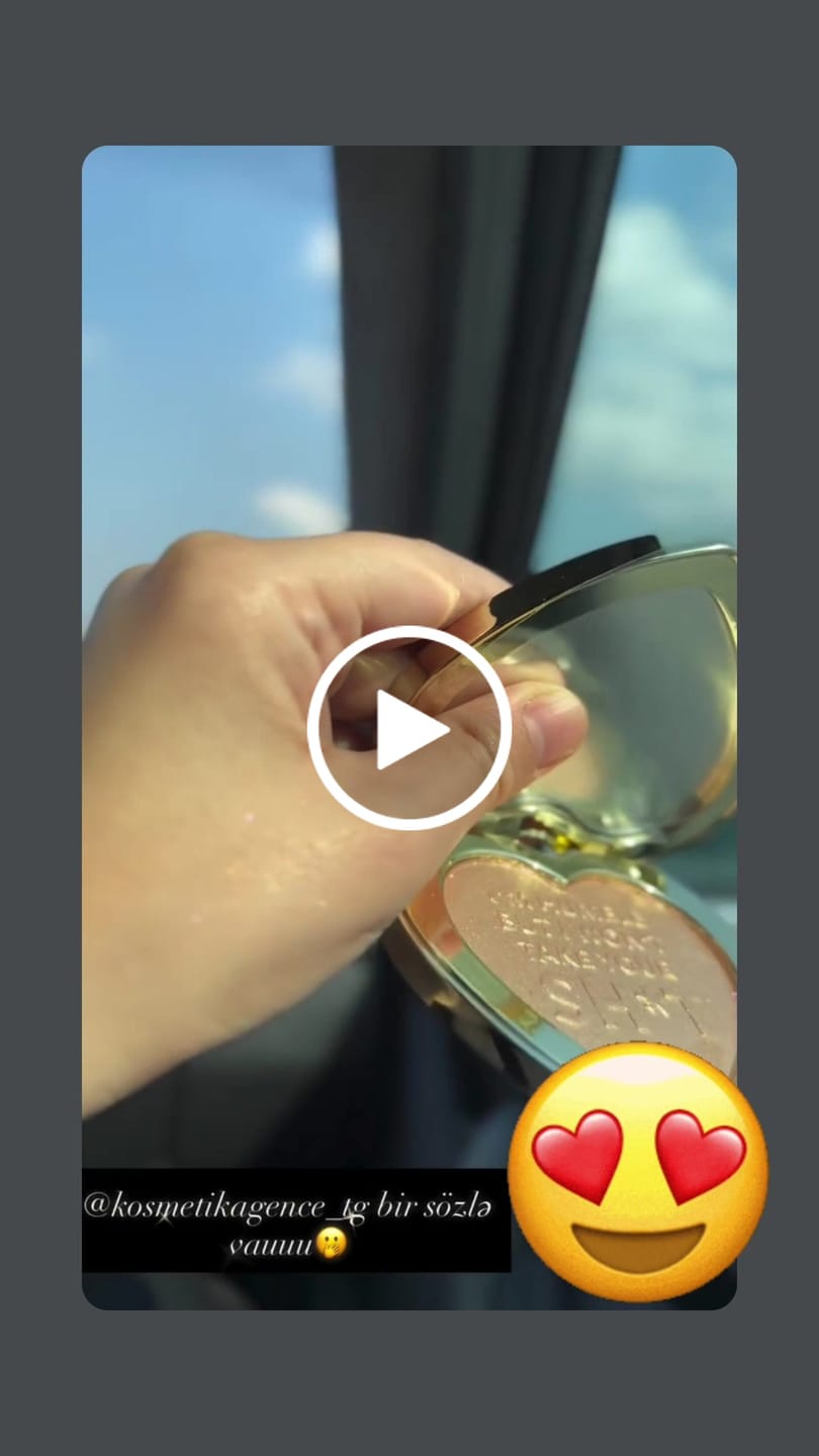 Customer video review of Skin Bling Baked Highlighter Powder