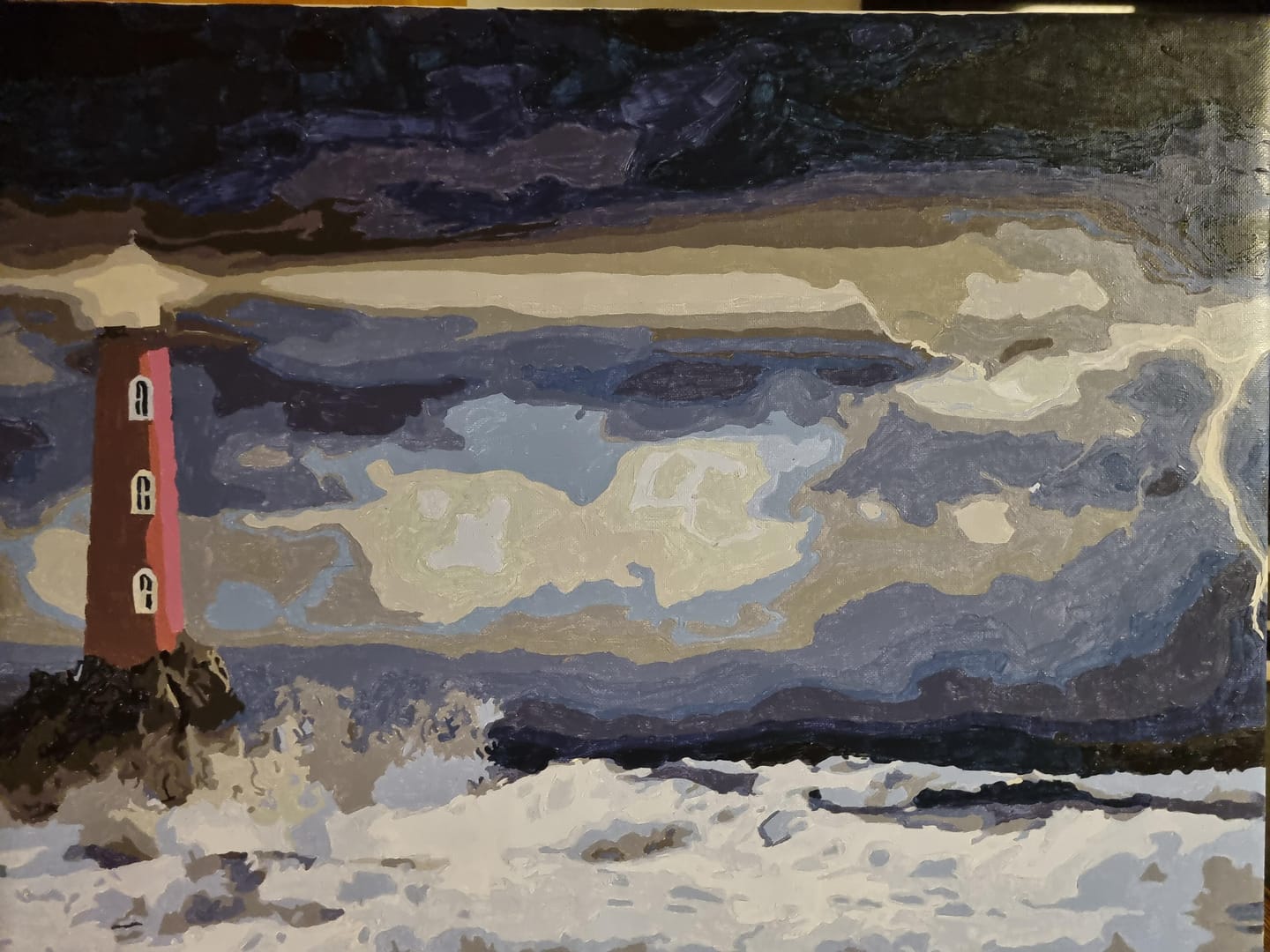 Customer photo review of Mer déchainée et Phare