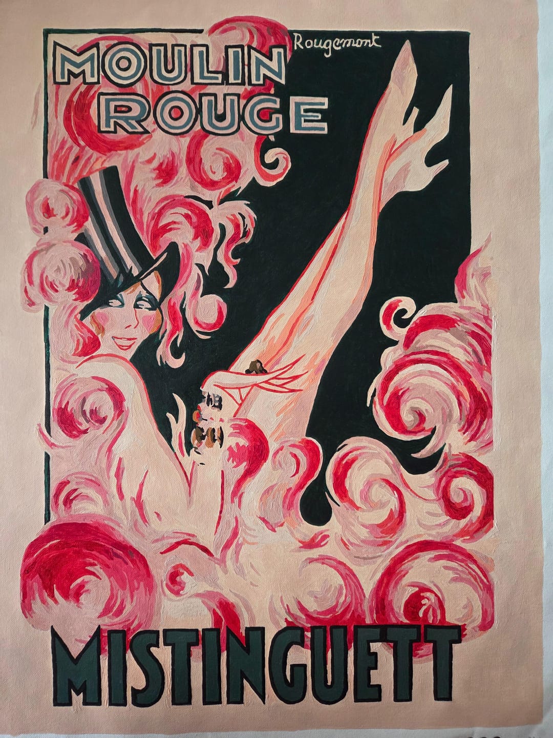 Customer photo review of Affiche Moulin Rouge - Mistinguett