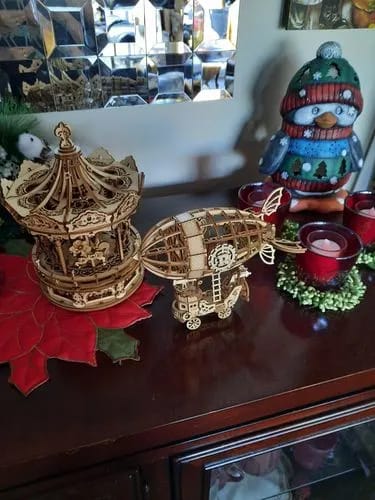 Customer photo review of Puzzle 3D Carrousel romantique