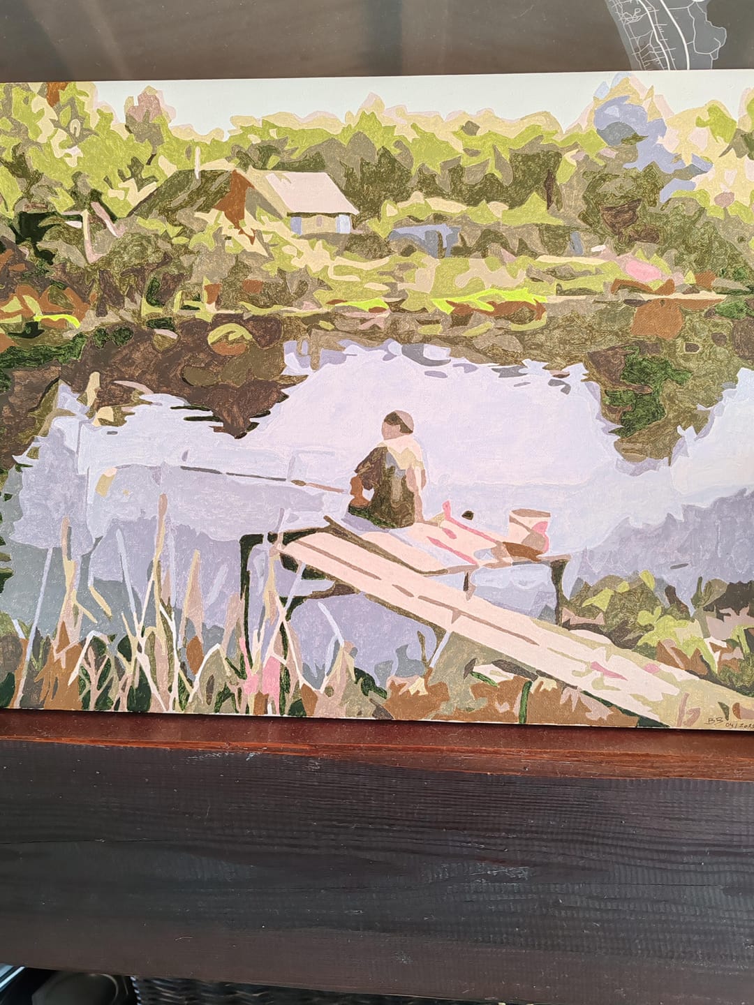 Customer photo review of Pêcheur sur la Rivière