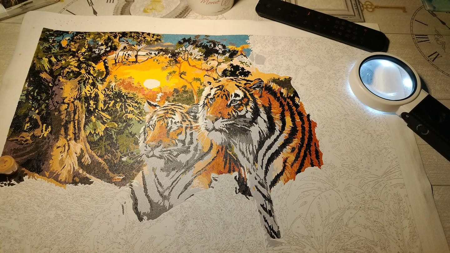 Customer photo review of Famille de Tigre