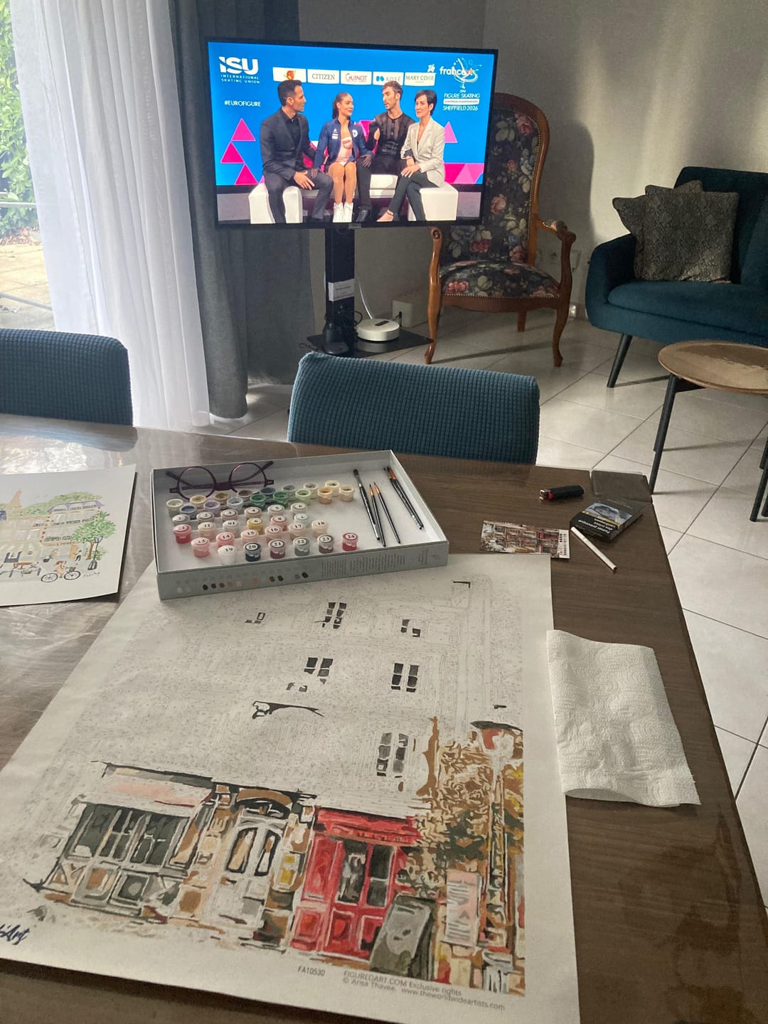 Customer photo review of Façades vintage de Paris