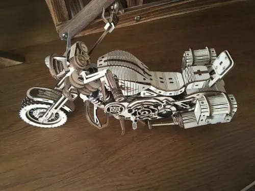 Customer photo review of Puzzle 3D Moto de type cruiser