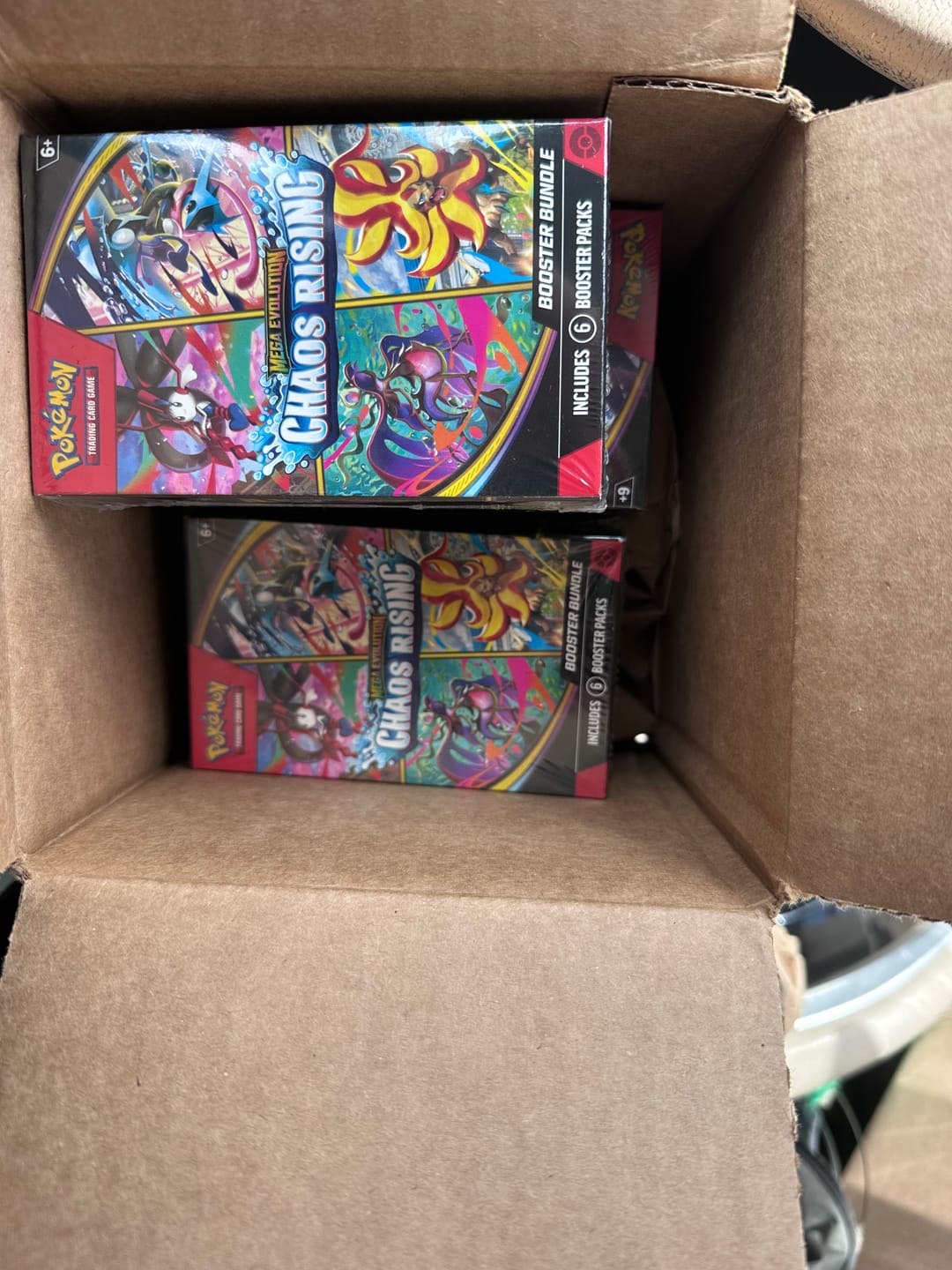 Customer photo review of Chaos Rising Booster Bundle - ME04: Chaos Rising