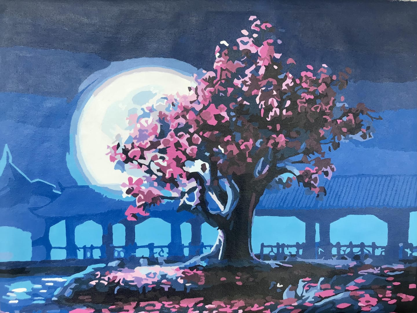 Customer photo review of Arbre et grande Lune