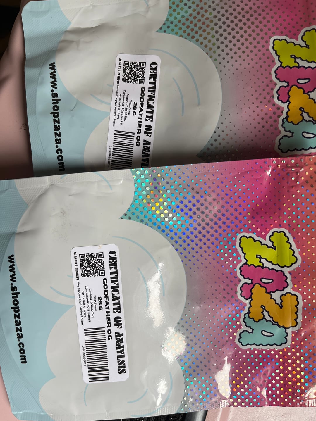 Customer photo review of Godfather OG - 28 Grams - Indica