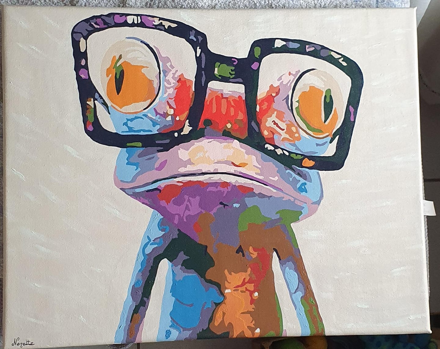 Customer photo review of Grenouille et Lunettes