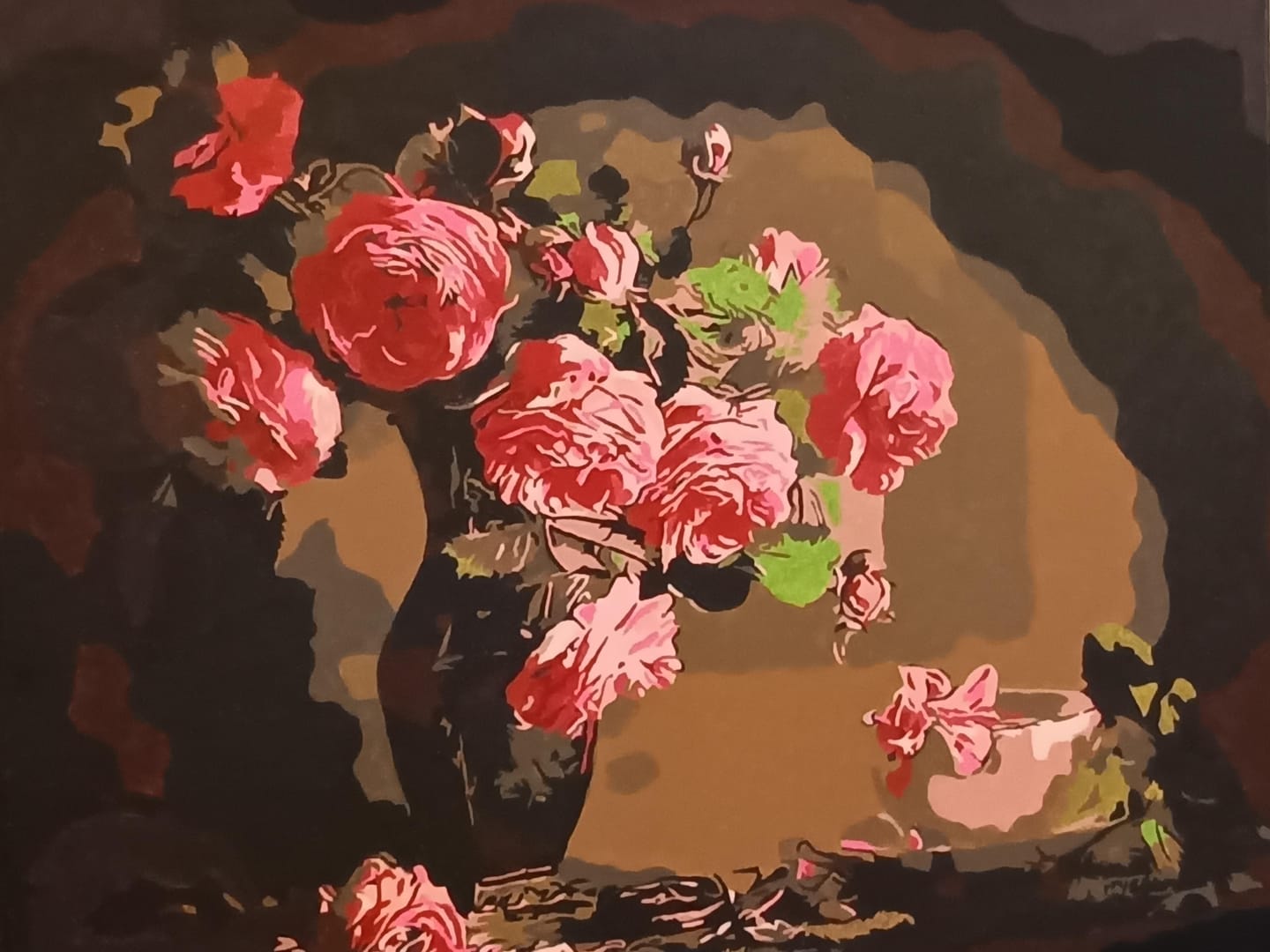 Customer photo review of Fleurs rétro