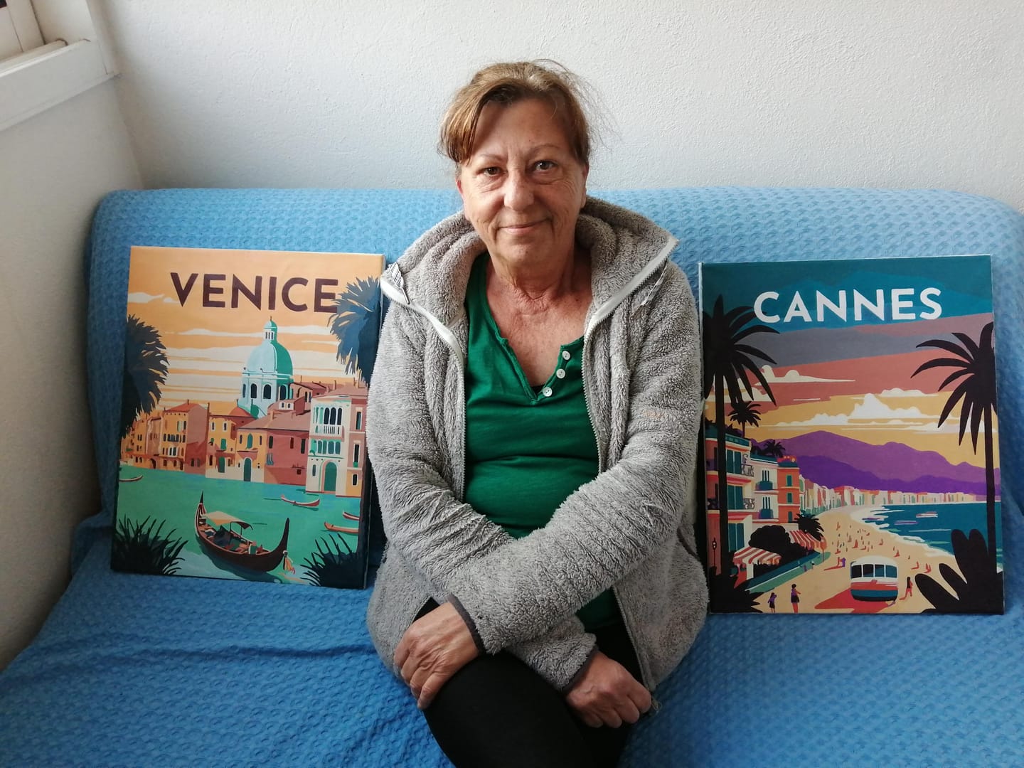 Customer photo review of Affiche Vintage Venise