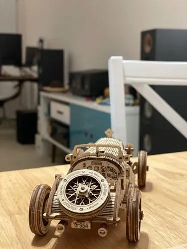 Customer photo review of Puzzle 3D Voiture de Grand Prix