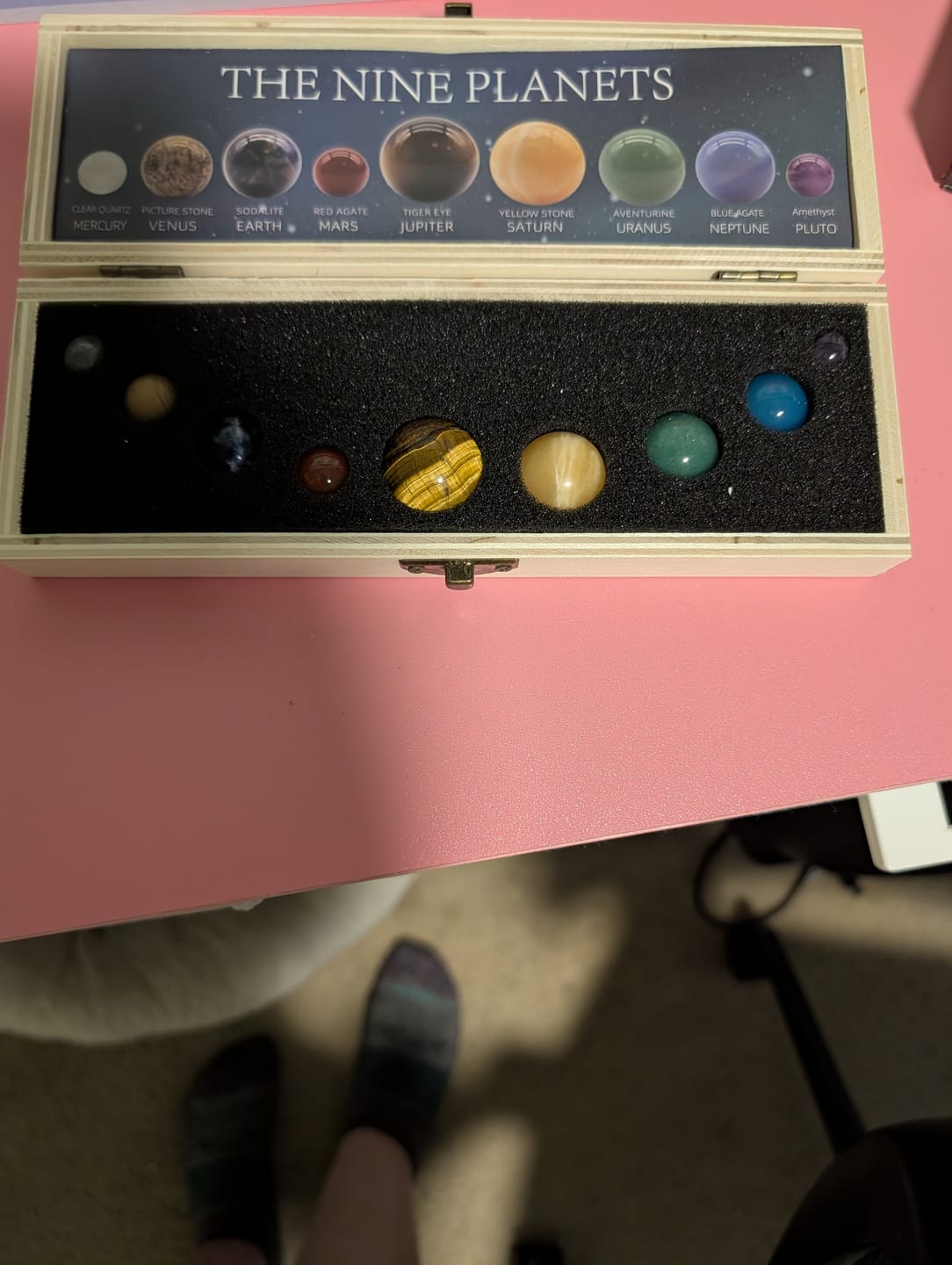 Customer photo review of 9 Planets Energy Set – Align with Cosmic Balance