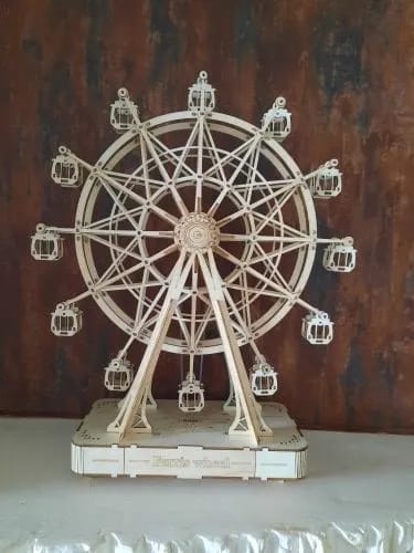 Customer photo review of Puzzle 3D Boîte à musique Grande roue