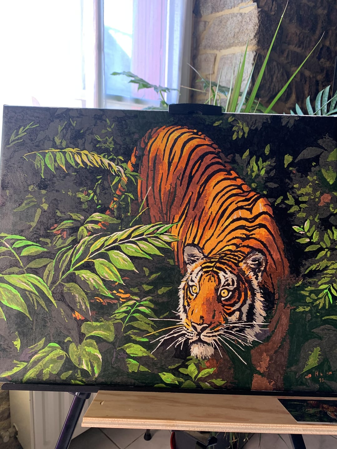Customer photo review of Tigre dans les fougères