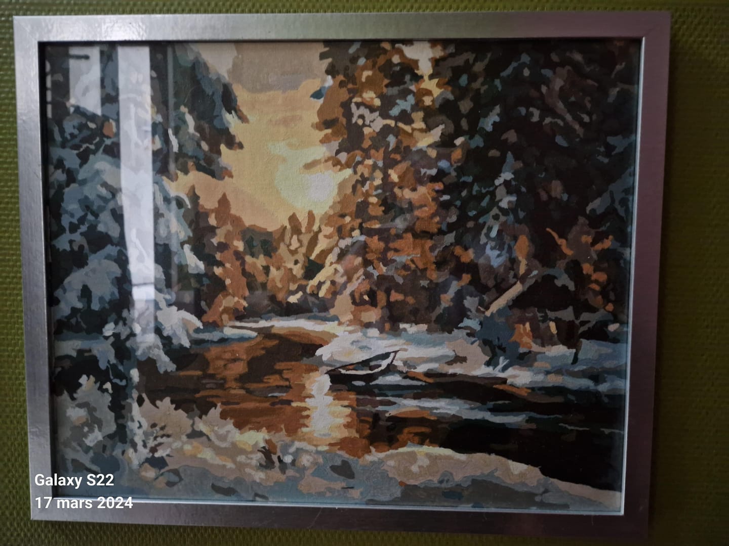 Customer photo review of Coucher de Soleil en Forêt