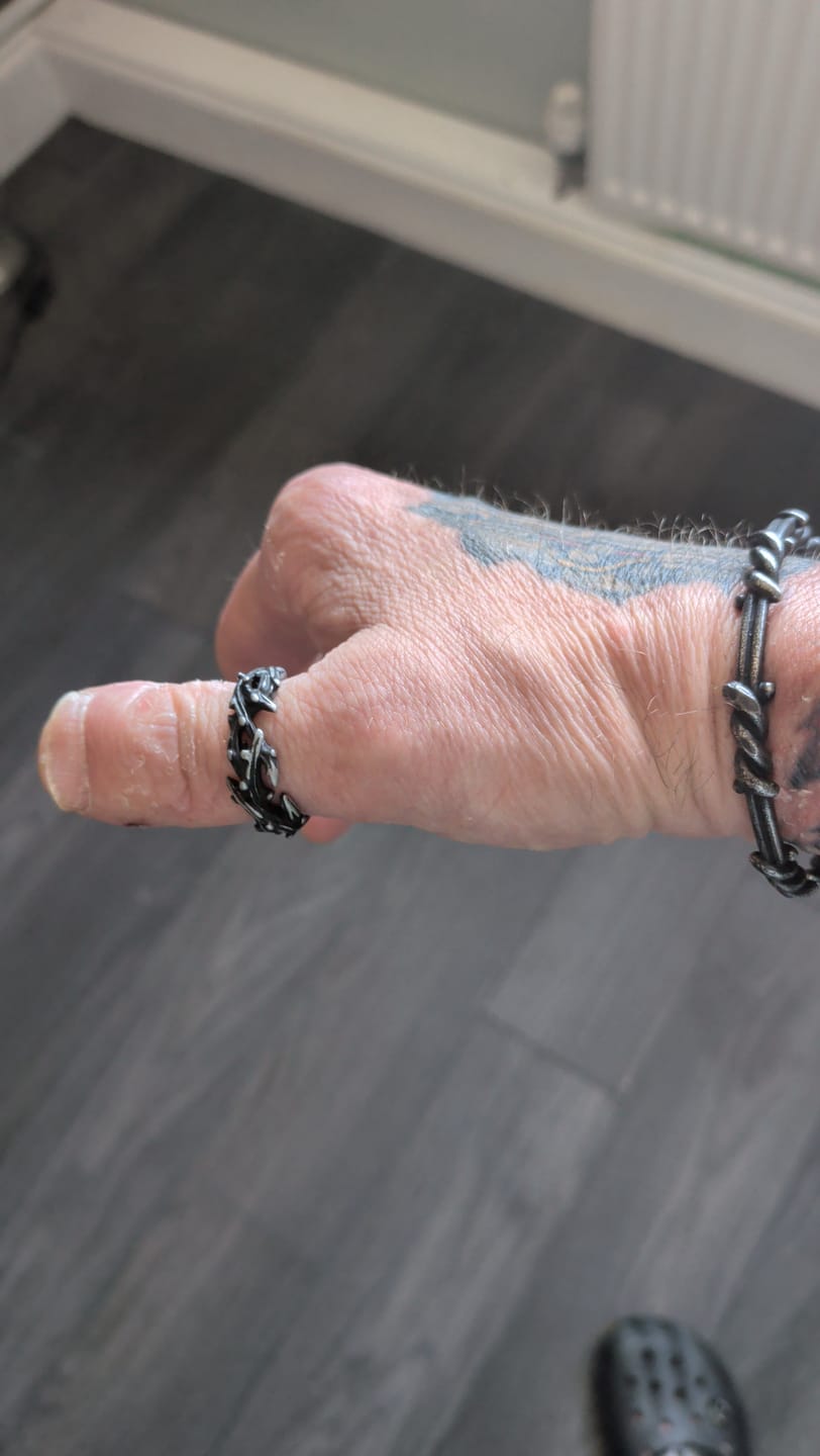 Customer photo review of THORN CROWN.
