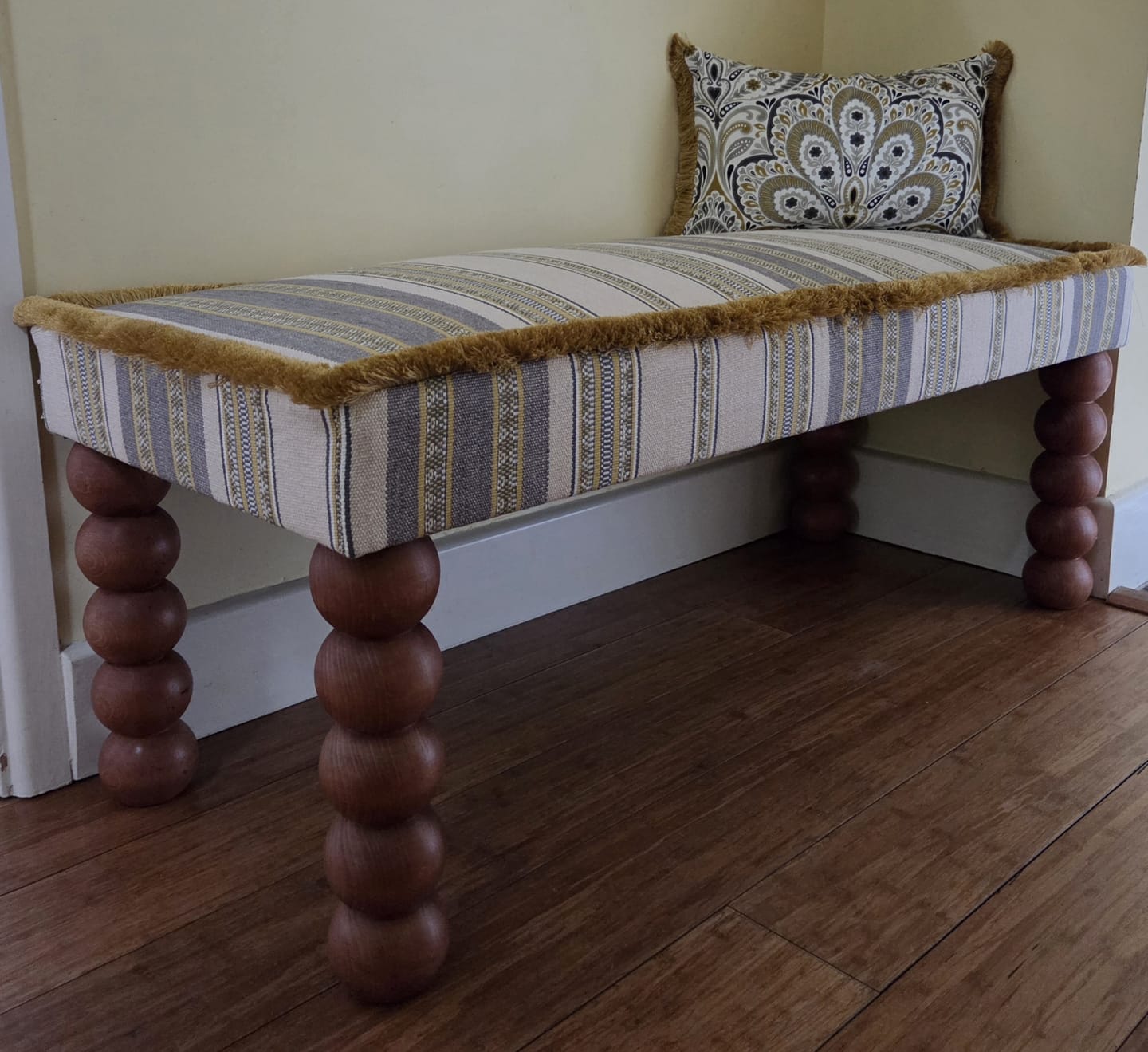 Customer photo review of Viscose Brush Fringe - 30mm - by the metre - 6517