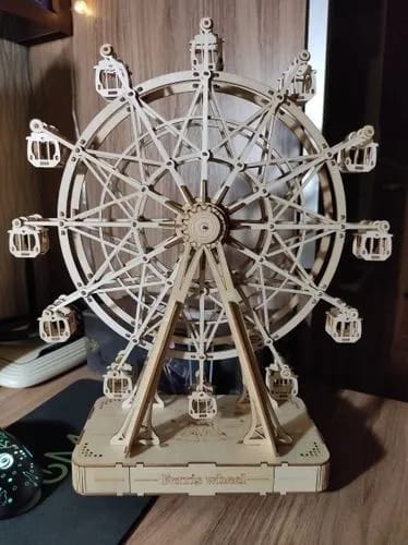 Customer photo review of Puzzle 3D Boîte à musique Grande roue