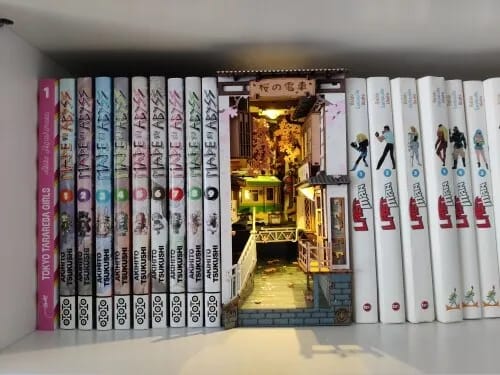 Customer photo review of Book Nook - Sakura Densya