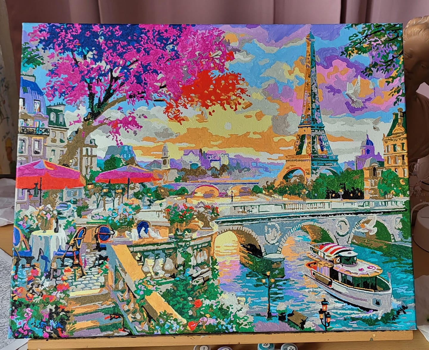 Customer photo review of Diner en bords de Seine