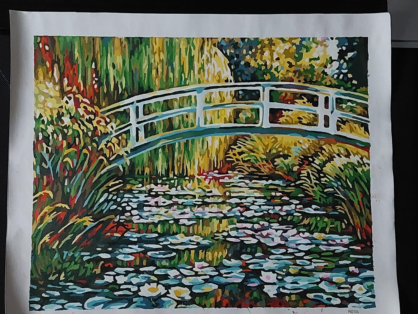 Customer photo review of Le Bassin aux nymphéas Monet