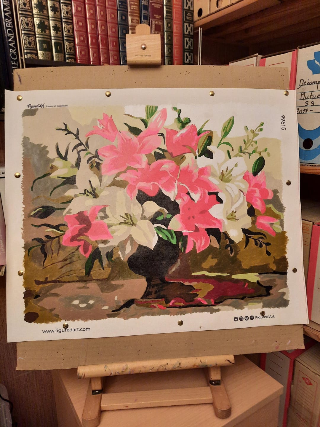 Customer photo review of Lys roses et blancs